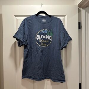 American Needle Olympic National Park T-Shirt, Blue, Men’s XL
